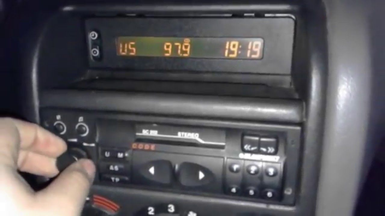 Blaupunkt sc202 Opel Astra F fabryczne radio