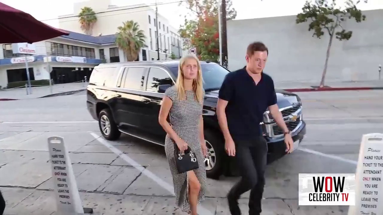 Nicky Hilton and James Rothschild Spotted at Craig's in West Hollywood