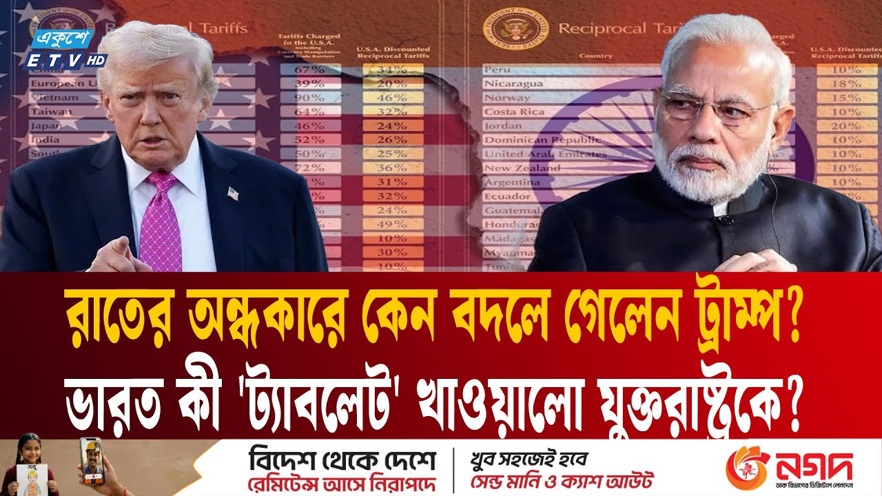 ভারতের প্রতি কেন নরম হলেন ট্রাম্প? | USA-India Diplomatic | TRUMP-MODI | ETV NEWS