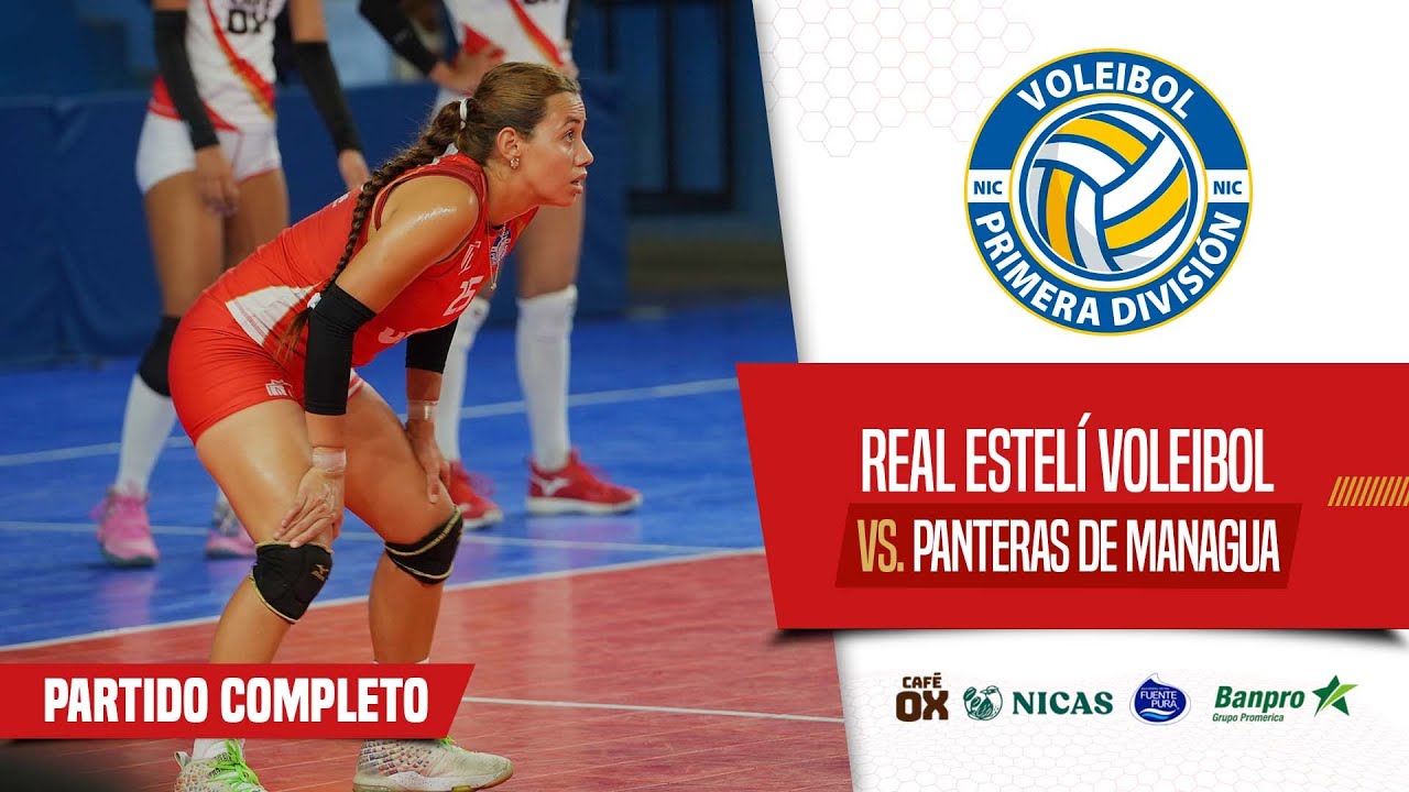 🔴 EN VIVO 🏐 Voleibol de Nicaragua | Panteras Vs. Real Estelí Voleibol