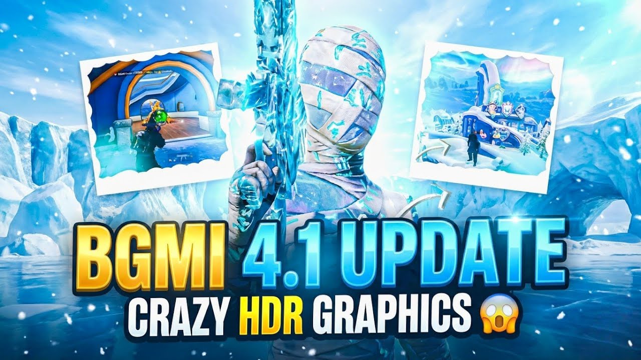 BGMI 4.1 Update | CRAZY HDR Graphics 😱 |#bgmi 