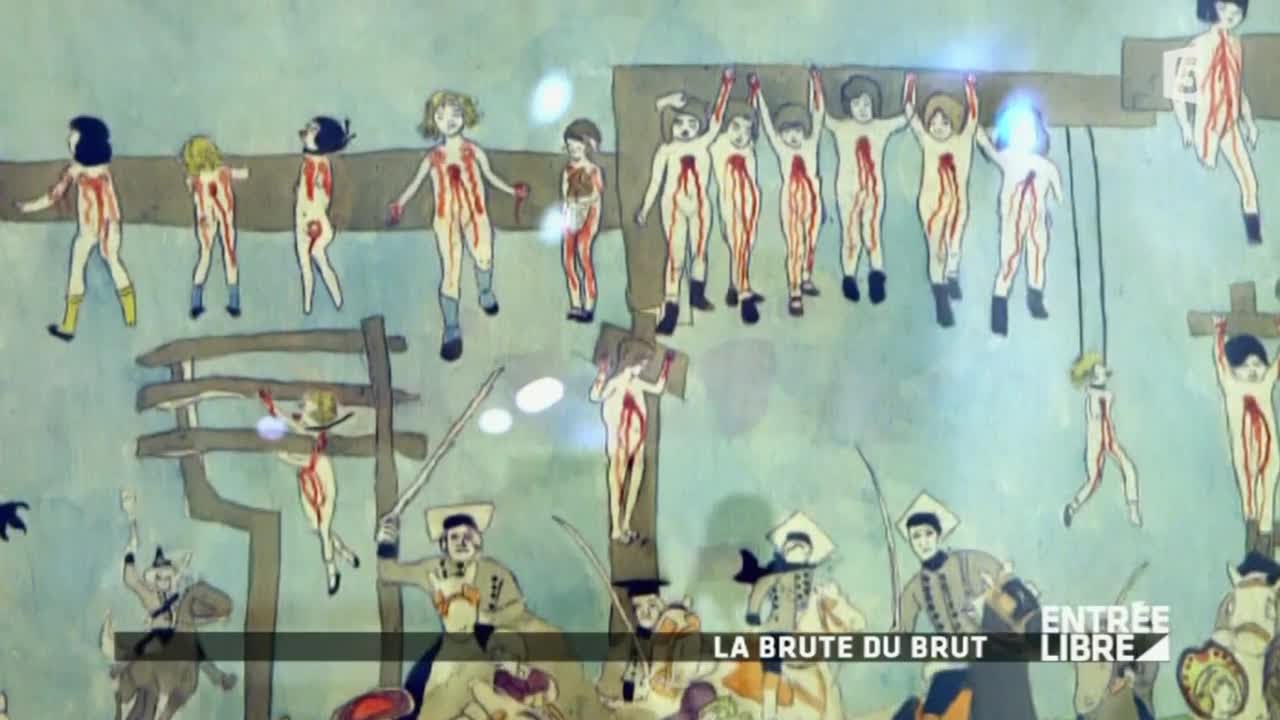 Henry Darger: Exposition au Mus&eacute;e d'Art Moderne de Paris - Entr&eacute;e libre