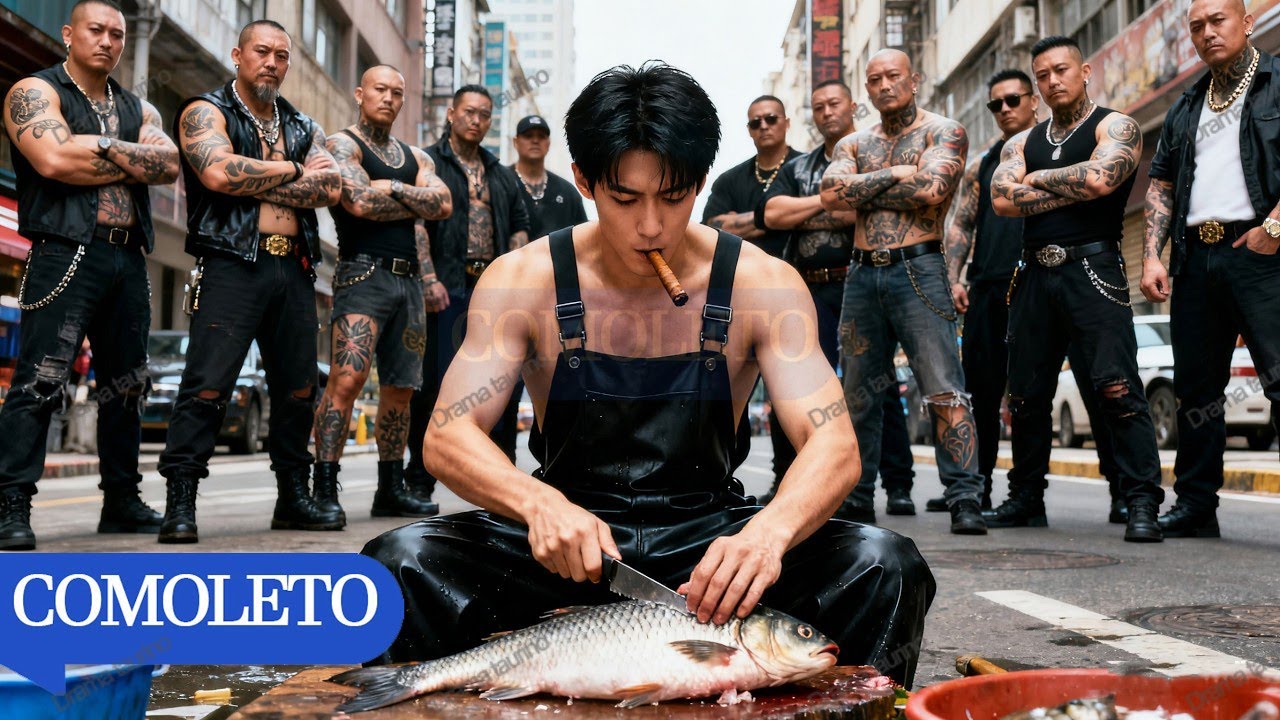 ¡Matón molesta a pescador que resulta ser dios de guerra! CEO hermosa le llama 