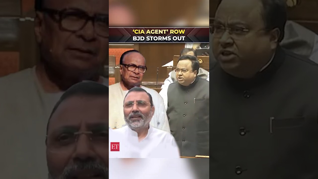 &lsquo;CIA agent&rsquo; remark sparks BJD walkout in Rajya Sabha