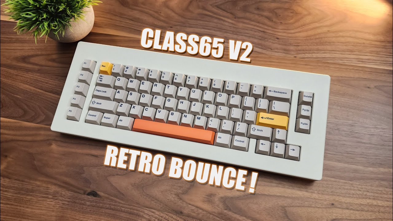 MM Studio Class65 V2 - Retro and FLEXY (In Stock Custom Keyboard!)