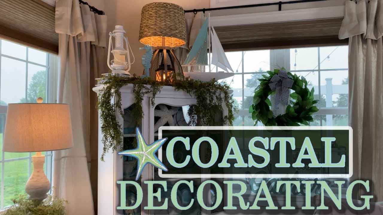 COASTAL FARMHOUSE DECORATING - SUMMER BEACH ((((VIBES)))))