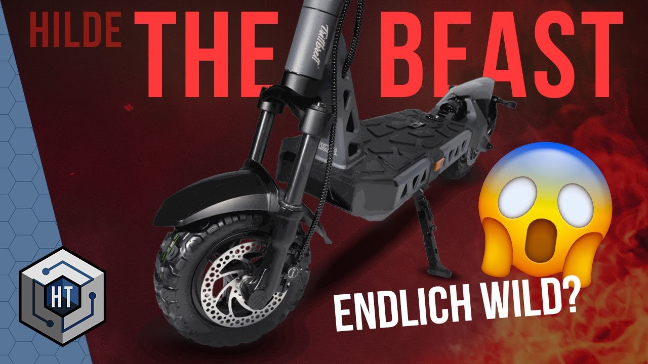 🚨 HILDE The Beast: 3200W DUAL E-Scooter im XXL-Test!🚨 (REVIEW) #trittbrett #escooter