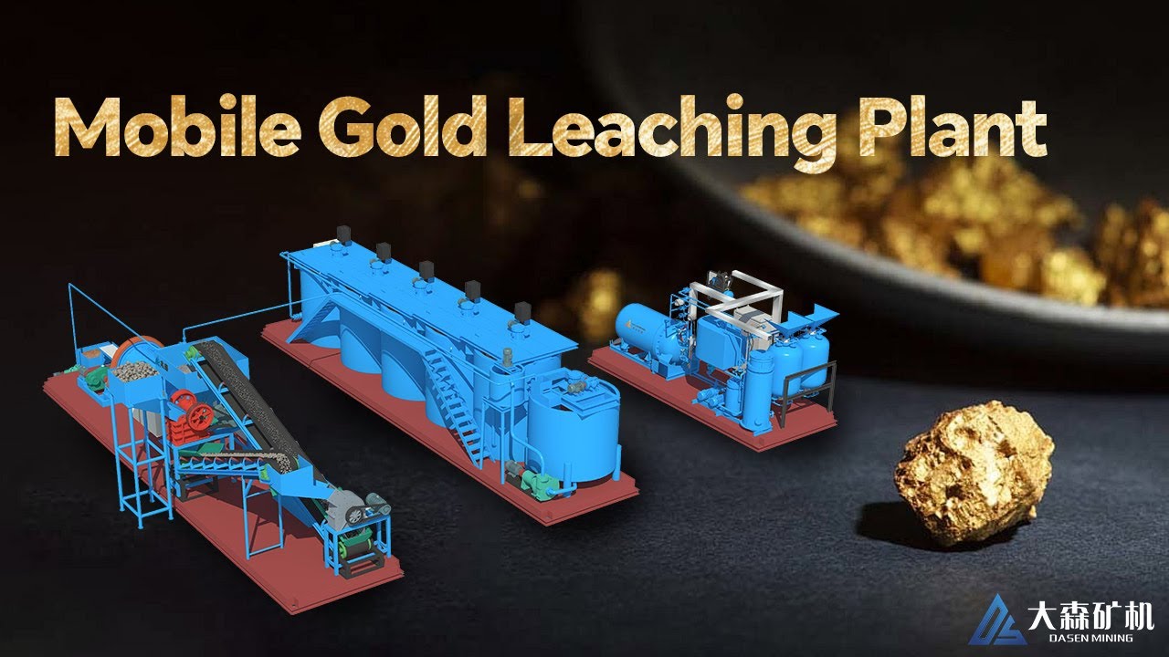 What makes this mobile type CIP plant ideal for new investors?#dasenmining #cip #gold
