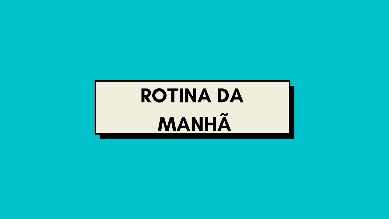 De volta a rotina - uma manhã comigo, de volta pra rotina matinal!