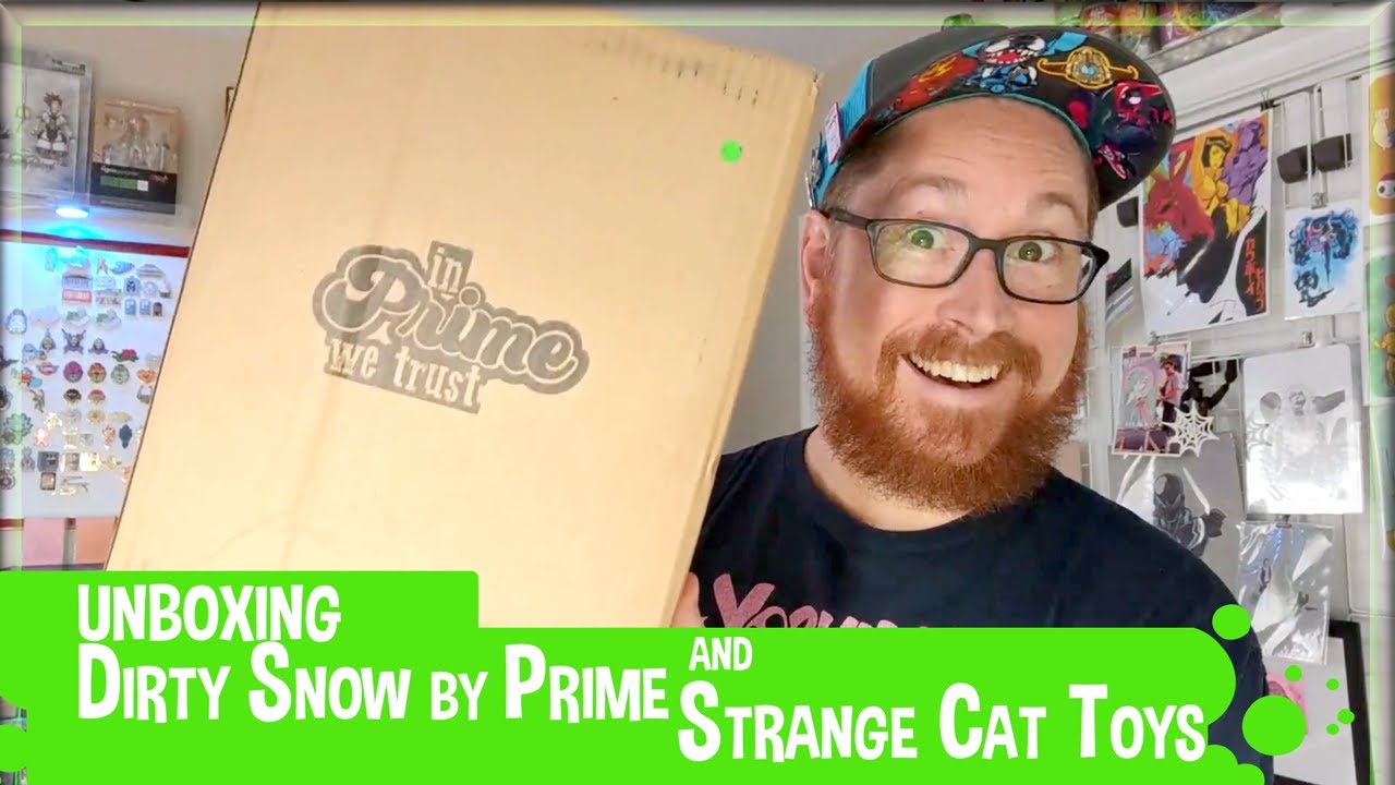 Unboxing Stranger Cat Toys / In Prime We Trust Vinyl Figure - Dirty Snow