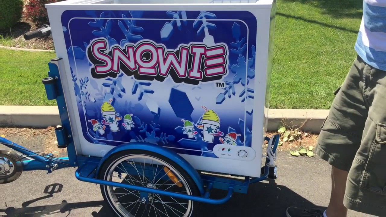 The Snowie Tricycle - The Ultimate Shaved Ice Bike