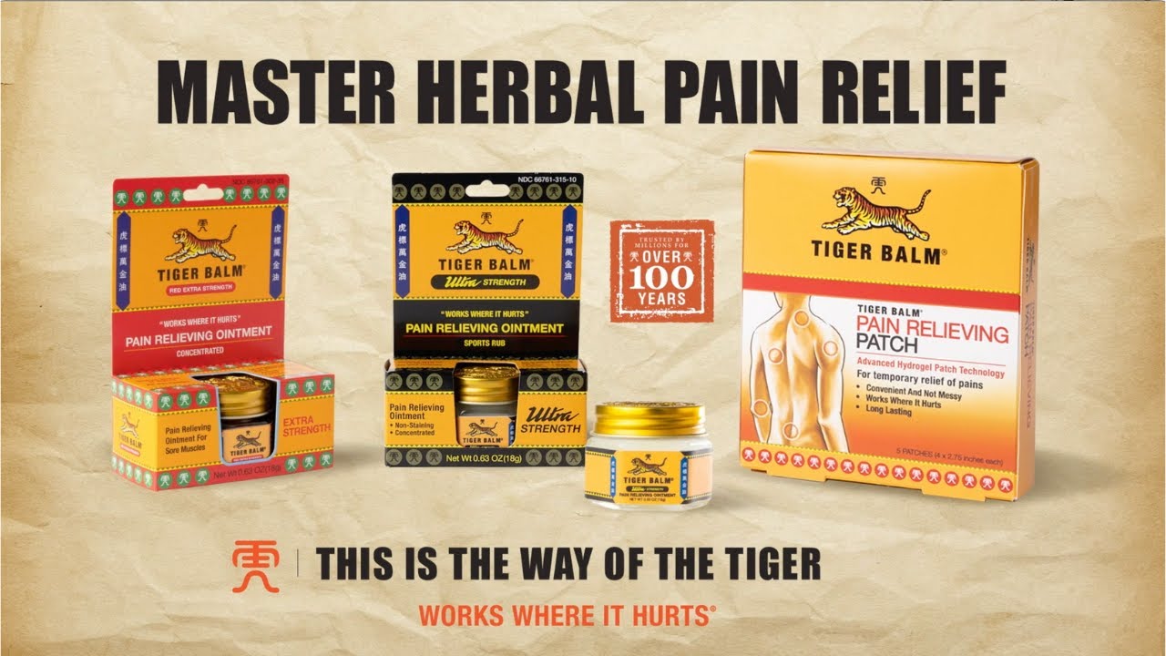 Master Herbal Pain Relief | Ultra Strength, Extra Strength & Pain Relieving Patch | :30