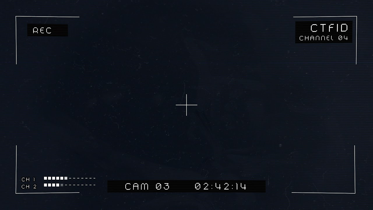 Grainy Security Camera Single Overlay CCTV style |4K| Snowman Digital