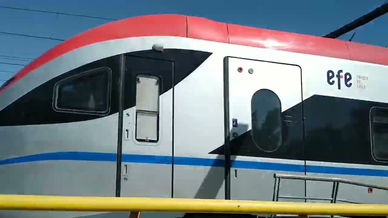 Trenes de pasajeros por la Estación de Rengo