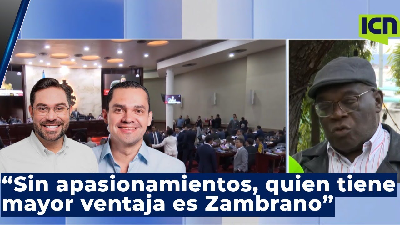 Analista ve ventaja para Zambrano en acuerdos para presidir el Congreso Nacional