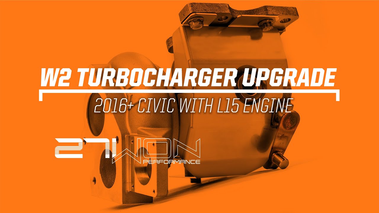 27WON Honda Civic W2 Turbocharger System 10th Generation 1.5L Engine