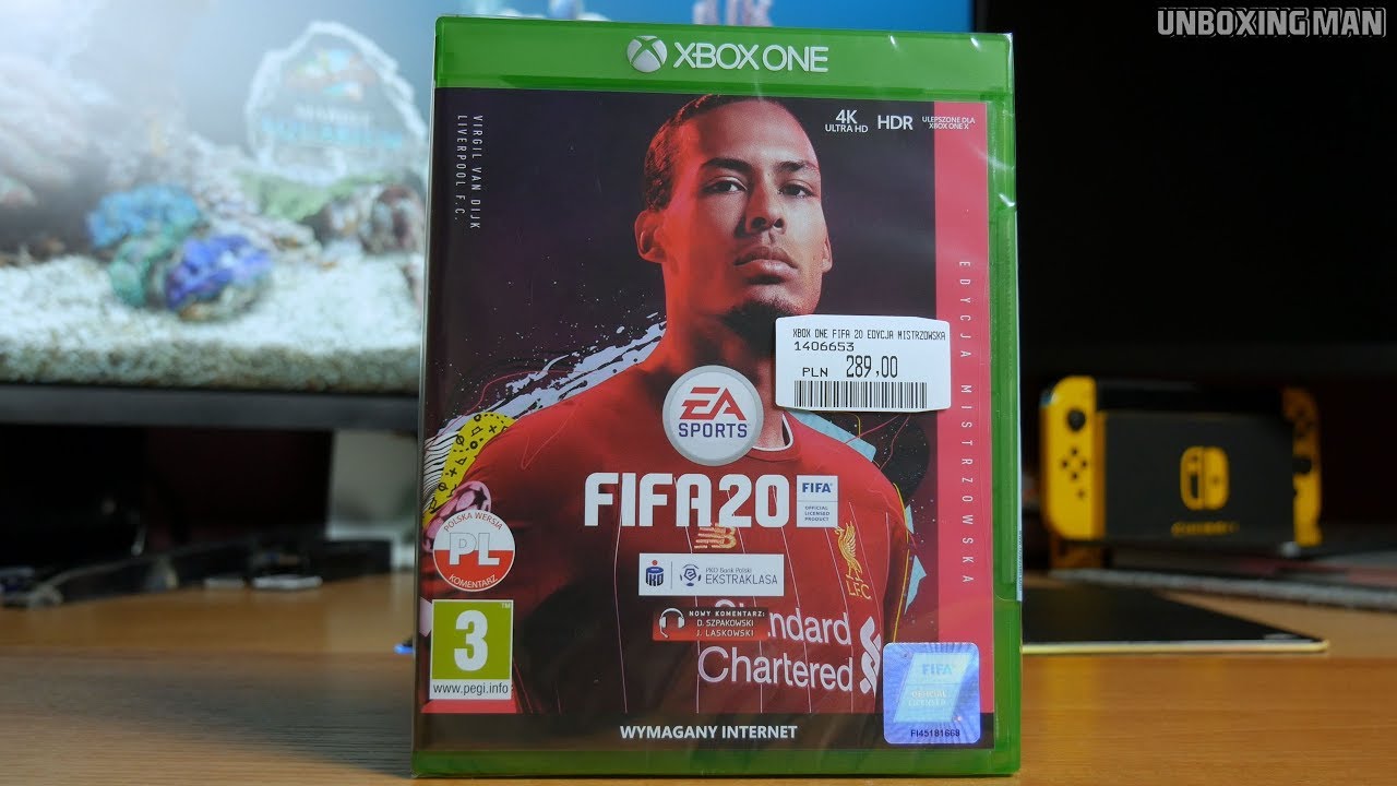 FIFA 20 Edycja Mistrzowska [Xbox One] - Unboxing PL