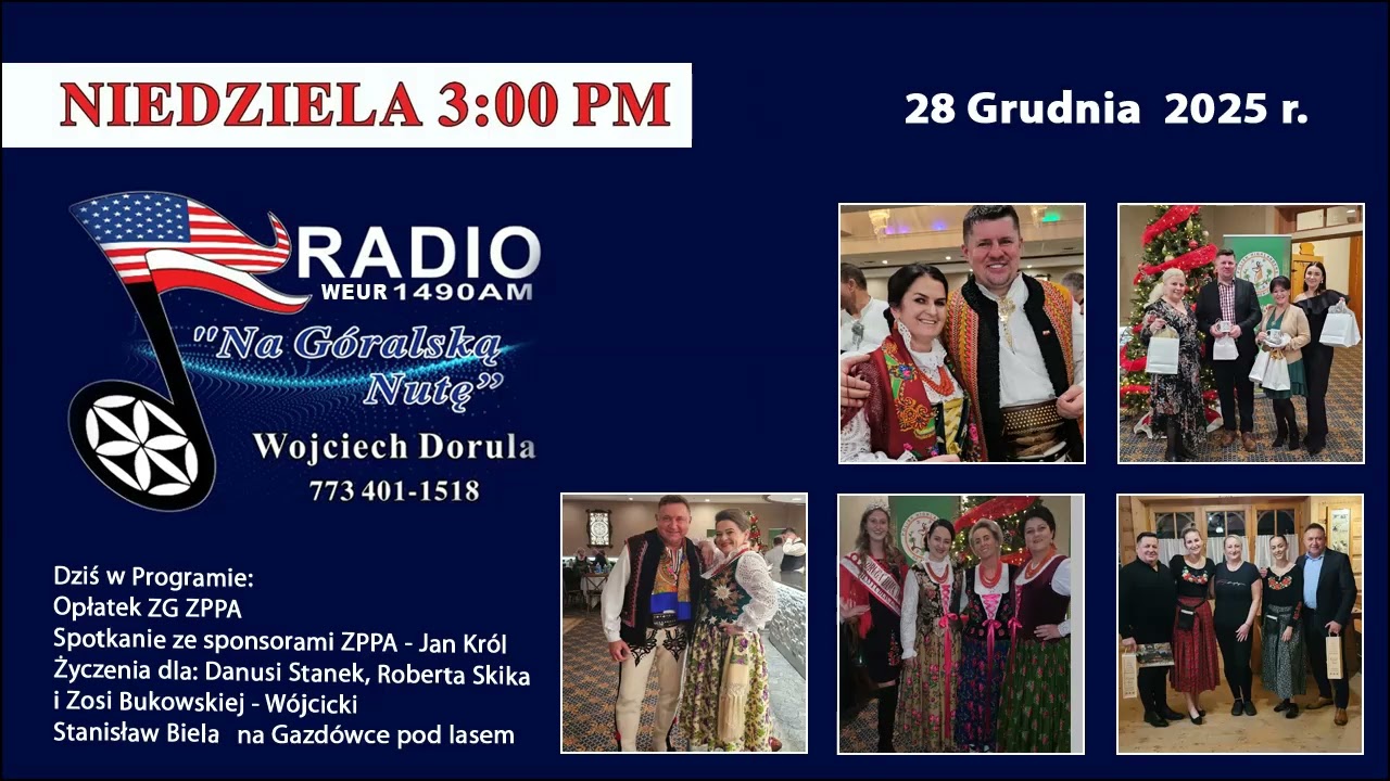 Radio Na Goralska Nute 28 Grudnia 2025