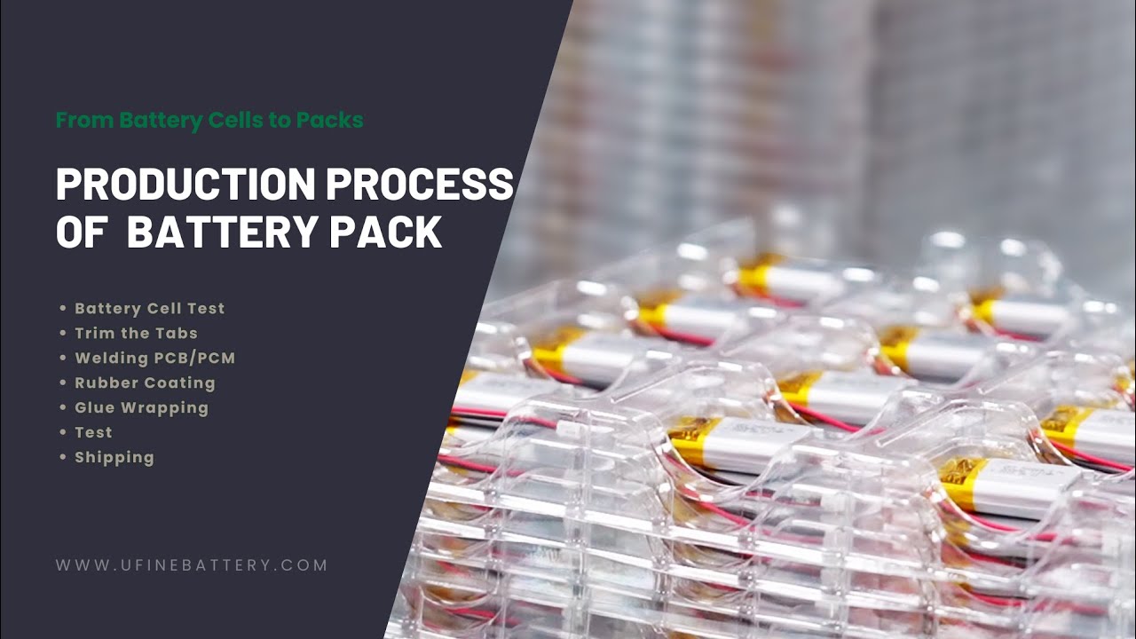 From Battery Cells To Packs: Production Process Of Battery PACK