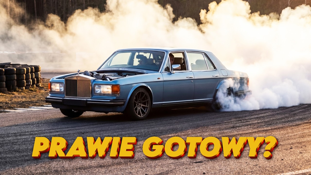 Projekt Rolls Royce do driftu | Pierwsze testy po remoncie silnika