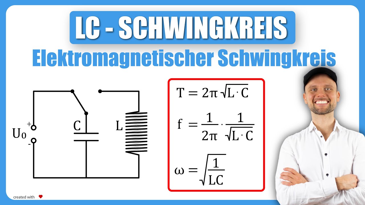 LC-Schwingkreis Erklärung und Übungsaufgaben - Elektromagnetischer Schwingkreis