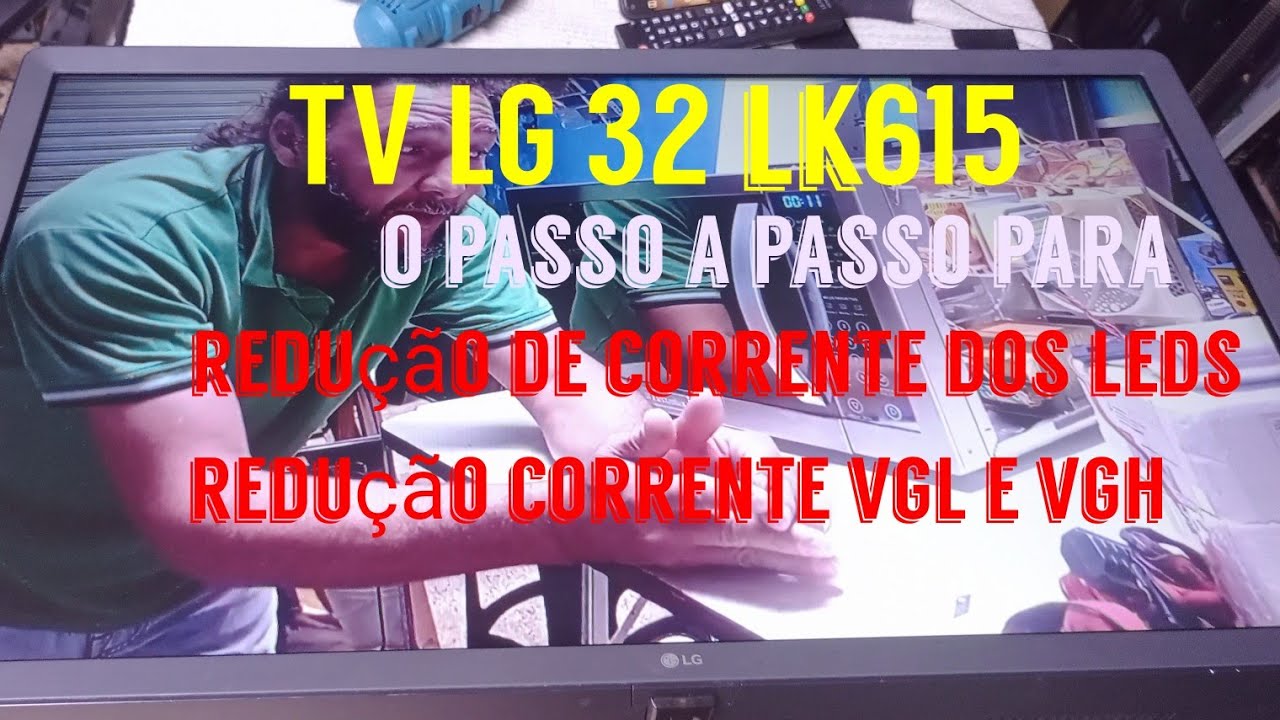 Redução de corrente 🔗 dos leds +redução de vgh+ vgh passo a passo.