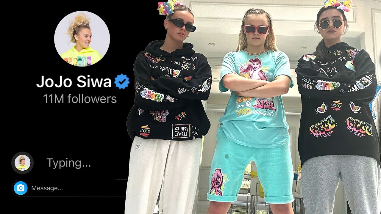 JOJO SIWA TAUGHT US A DANCE MOMS ROUTINE!!! brookie and jessie