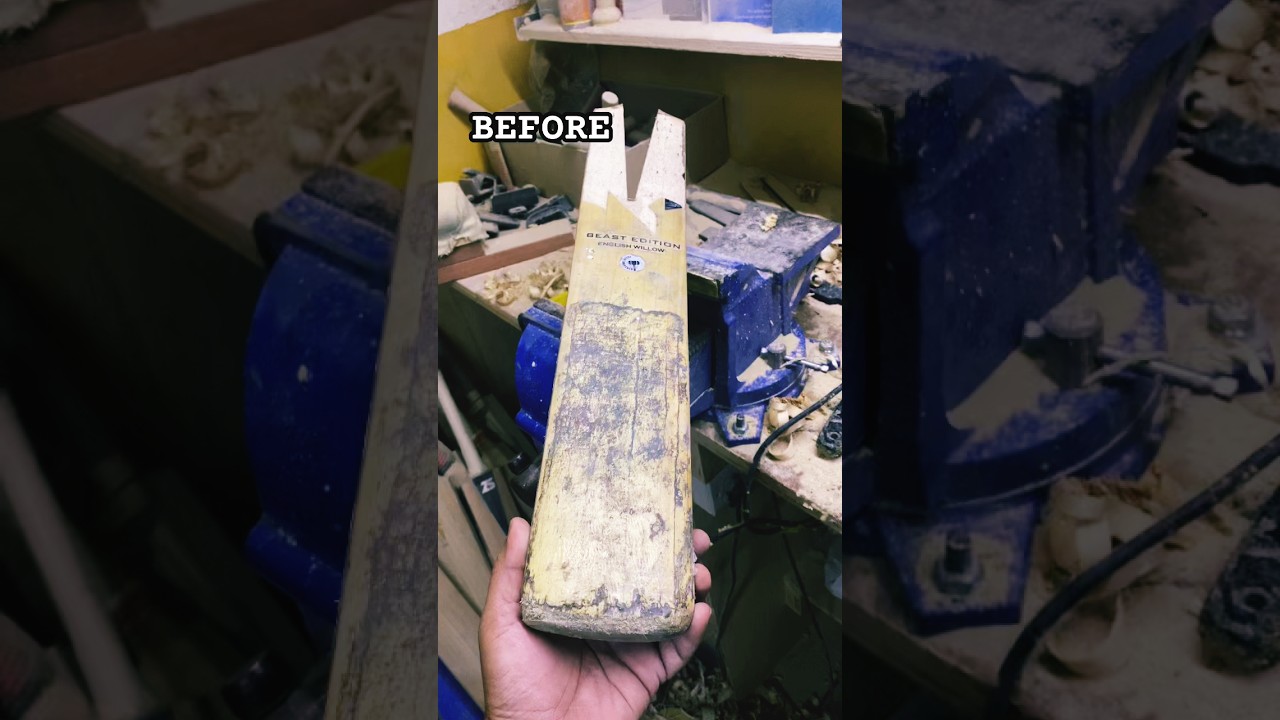 325 Machine Bat Fully Repaired & Refurbed 🛠️🏏 Back to Life Again! 💥 