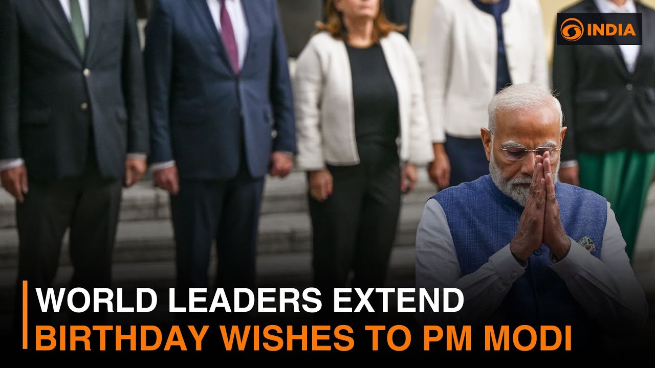 World leaders extend birthday wishes to PM Modi | DD India