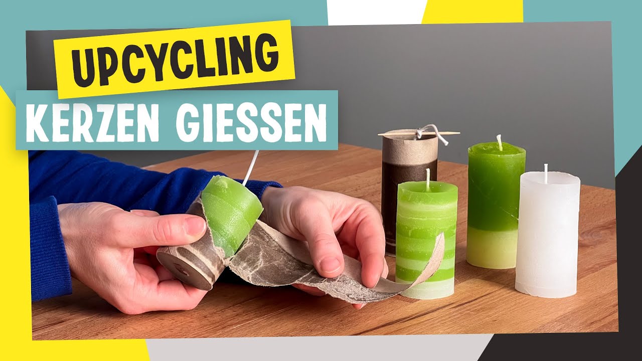 Kerzen aus Kerzenresten selber machen