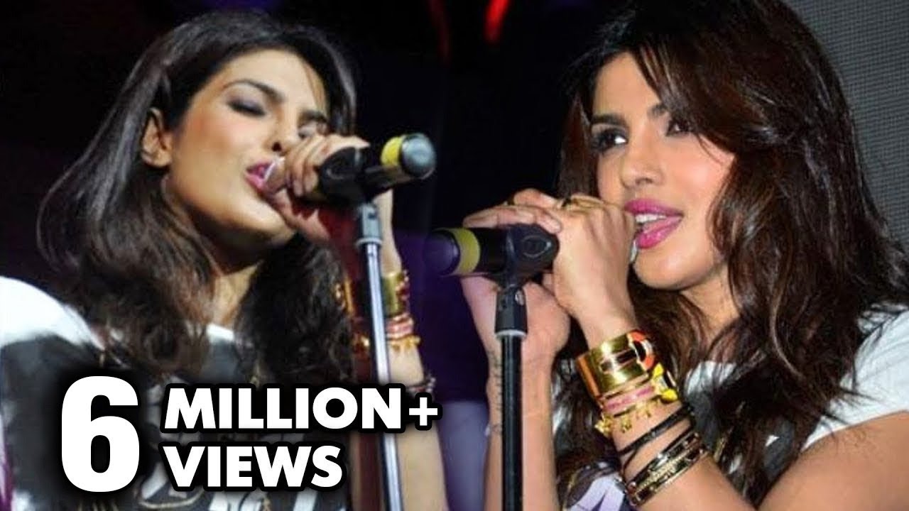 Can Priyanka Chopra Really Sing ? | Priyanka Chopra's First Live Performance