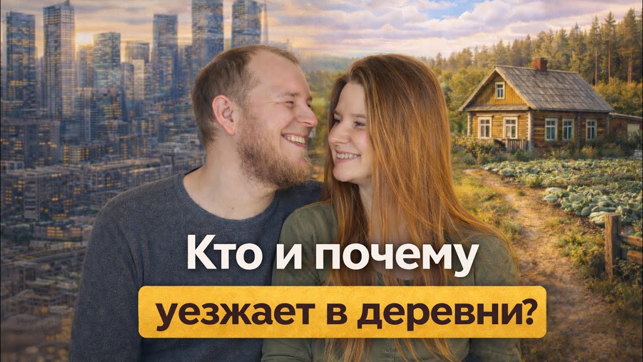 Молодежь переезжает жить в деревню! Новый тренд? Истории обычных людей. 