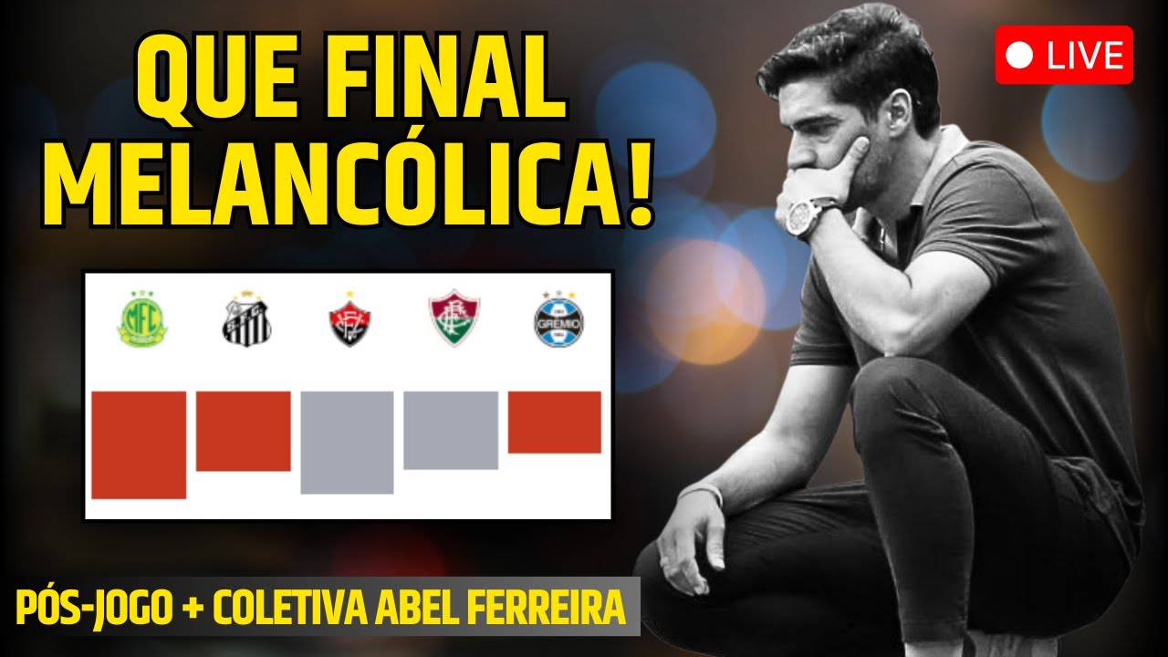 P&Oacute;S-JOGO | GR&Ecirc;MIO 3X2 PALMEIRAS | BRASILEIR&Atilde;O 2025 - COLETIVA DO ABEL FERREIRA AN&Aacute;LISE E DEBATE