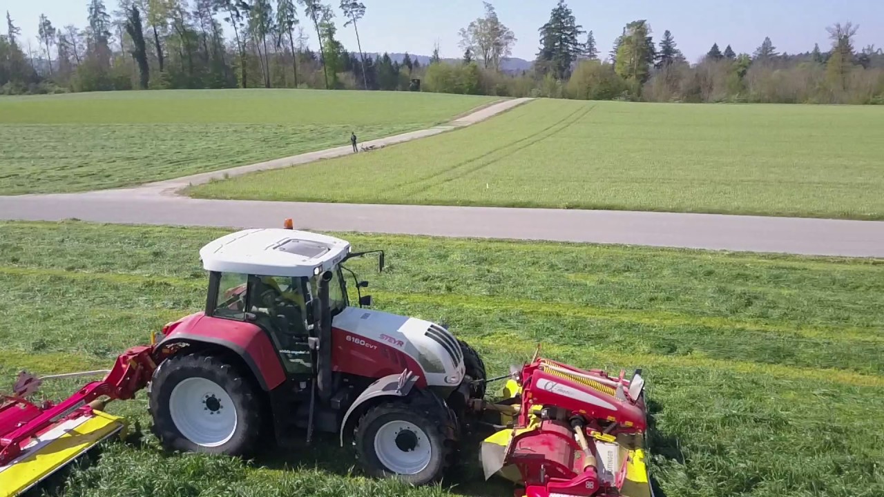 (GoPro / Mavic) 1.Schnitt Silieren 2k17 STEYR CVT (Schibli - Landwirtschaft)