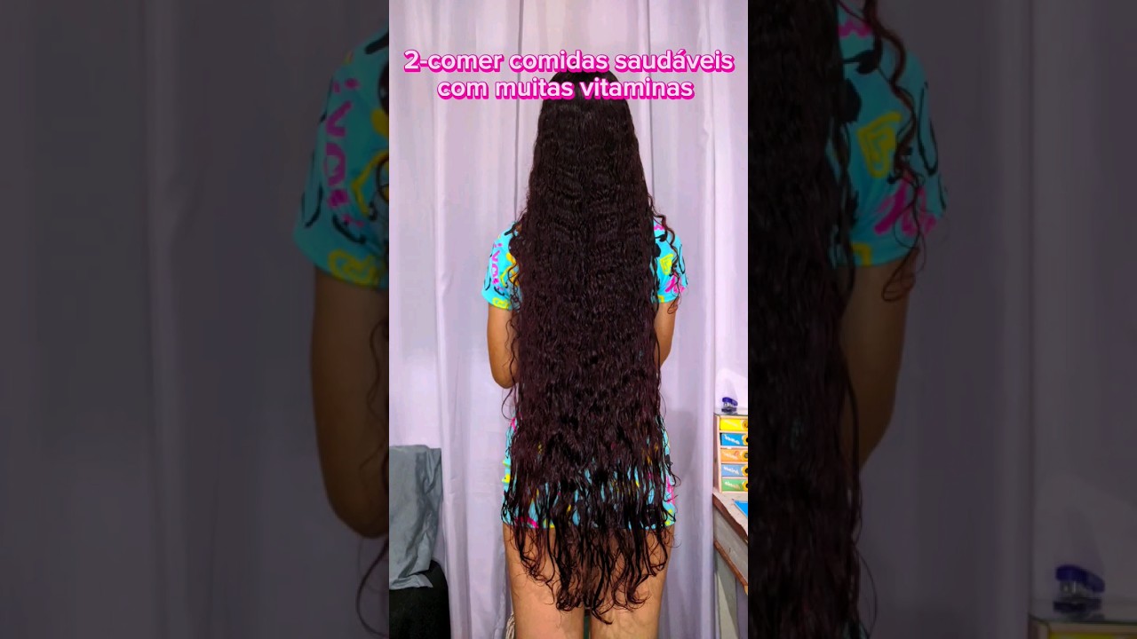 5 DICAS PRO CABELO CRESCER R&Aacute;PIDO!✨❤️ #cabelocacheado #crescimentodoscabelos