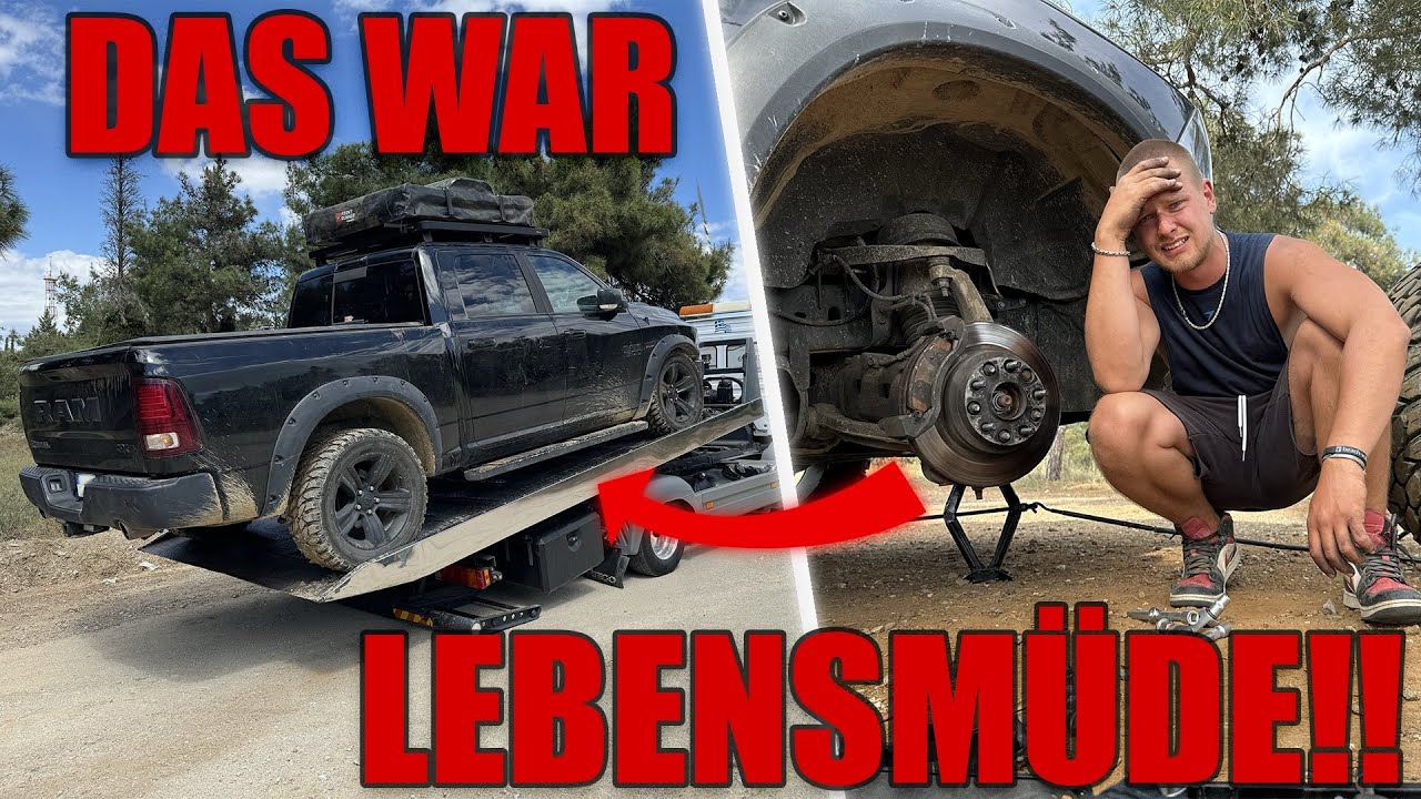 DAS hätte UNGLAUBLICH SCHLIMM ENDEN können!! 😱😨 / Vanlife mit Dachzelt aufm RAM