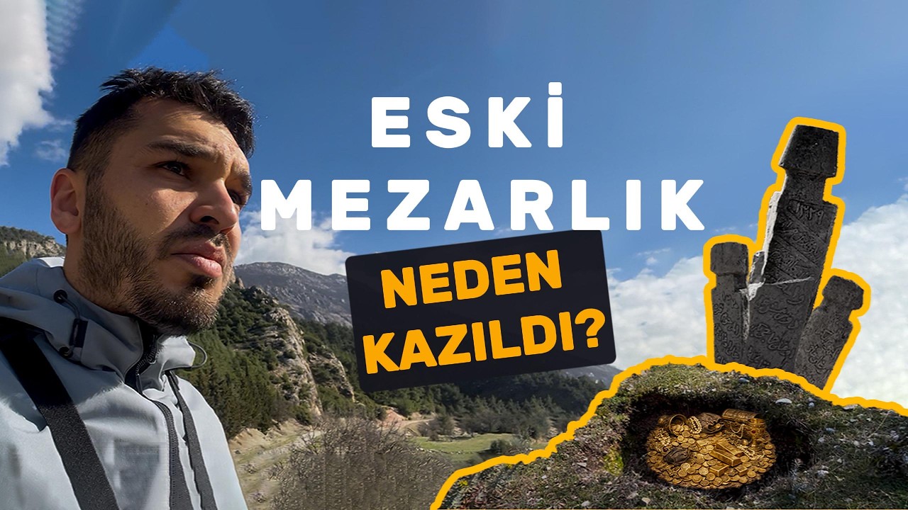 🏔️Honaz Dağı’nda Gizli Mezarlık! Kazılan Eski Mezarlar 🪦 | Motovlog 🏍️