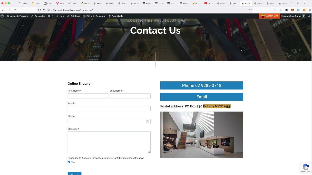 Updating Google Ads Landing Page and images