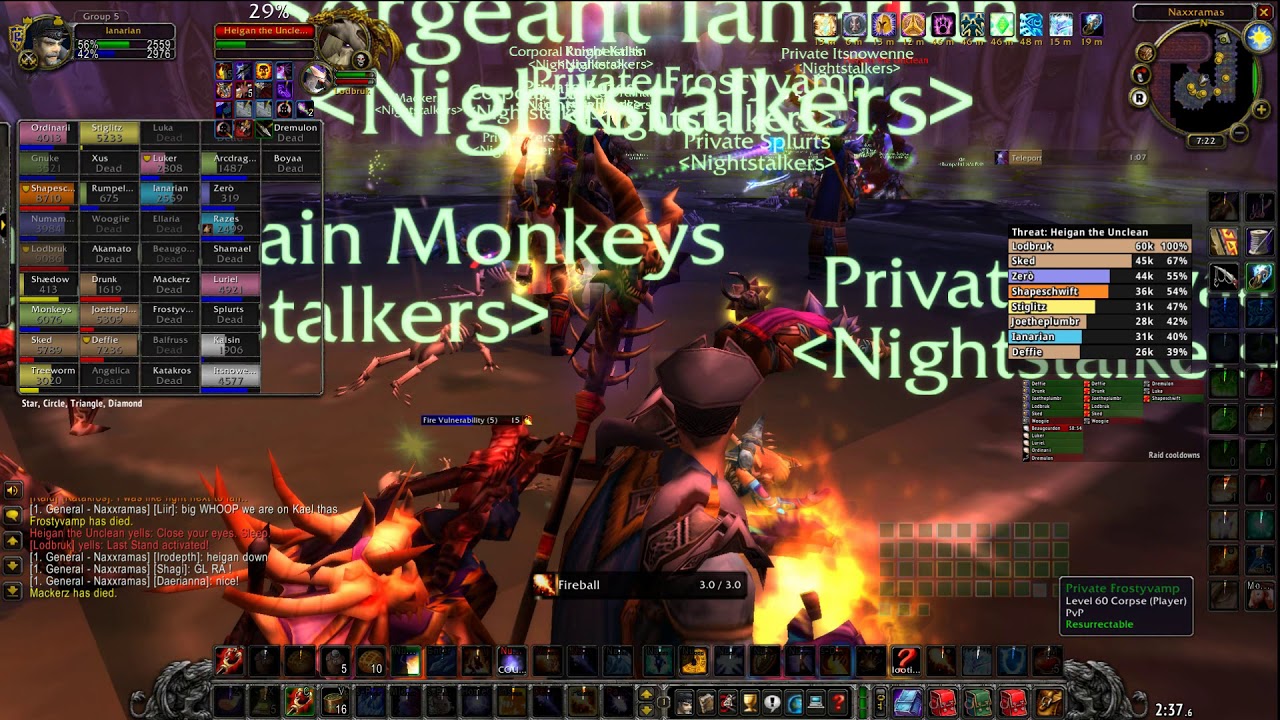 WoW Classic - Naxxramas - Heigan the Unclean - No World Buffs