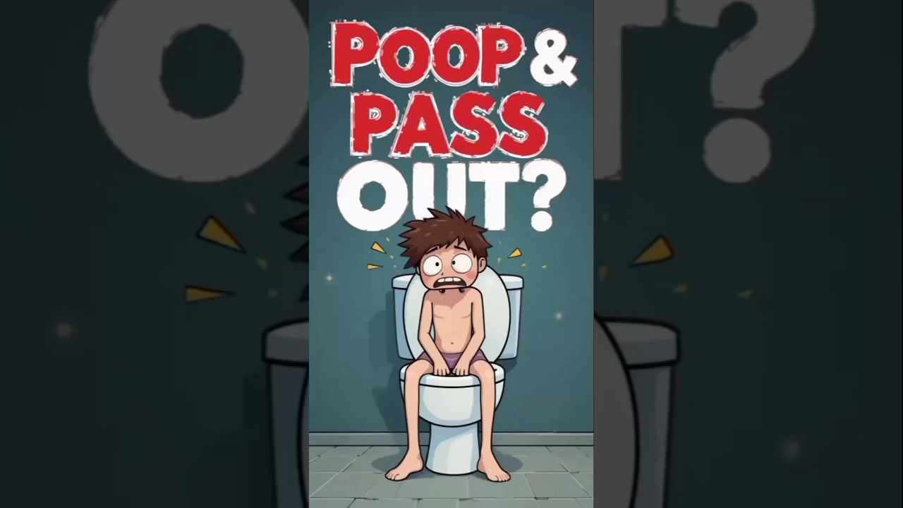 Can Pooping Make You Faint? | Crazy Medical Fact You Must Know! 🚽💀 #shorts