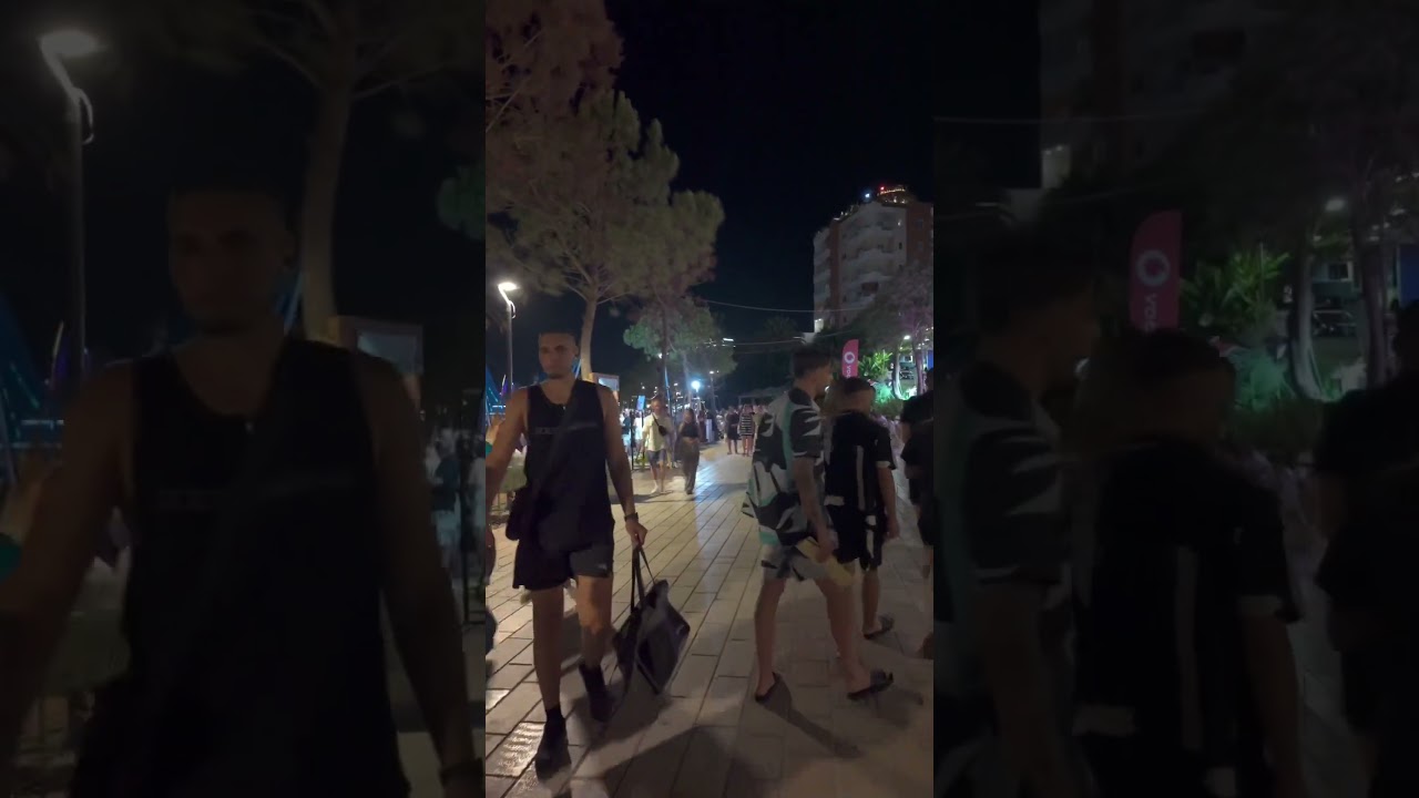 SARANDA, SARANDA, SARANDA FULL WITH TOURISTS 😍😍😍  #albertvideomaker #albaniancapital #tourist