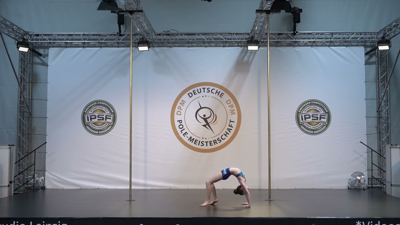 Maria Schwarz - Deutsche Pole Sport Meisterschaft 2023 - Elite Novice 2. Platz
