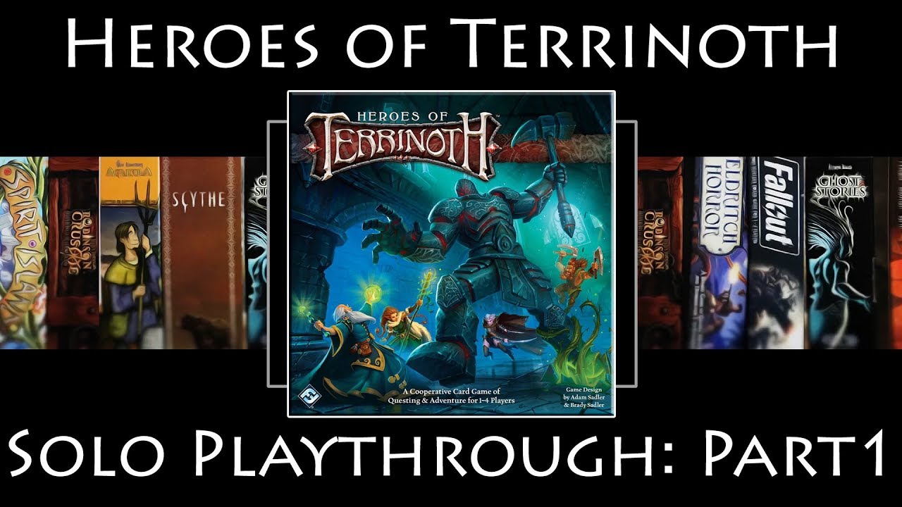 Heroes of Terrinoth: Rules Overview & Solo Playthrough | The Goblin Problem | Part 1