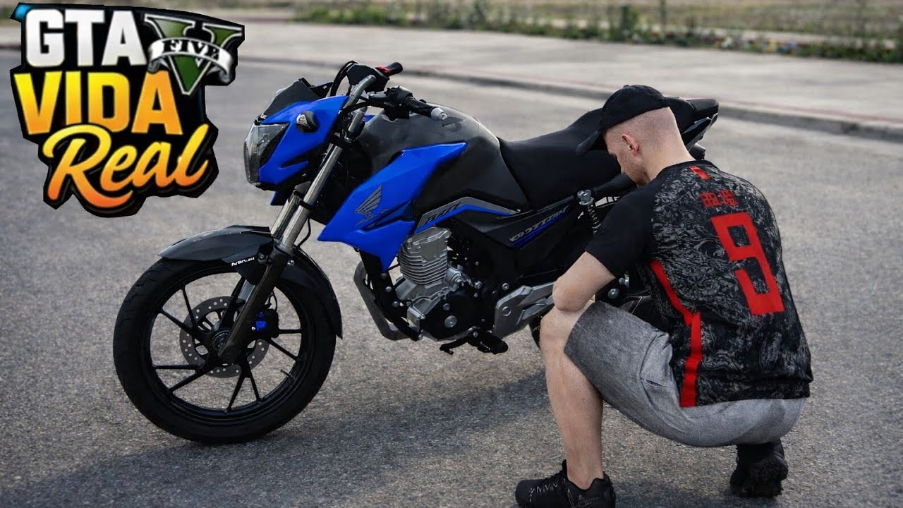 GTA V : VIDA REAL - FINALMENTE MINHA MOTO FICOU PRONTA , SERÁ QUE FICOU BOA ? EP.10