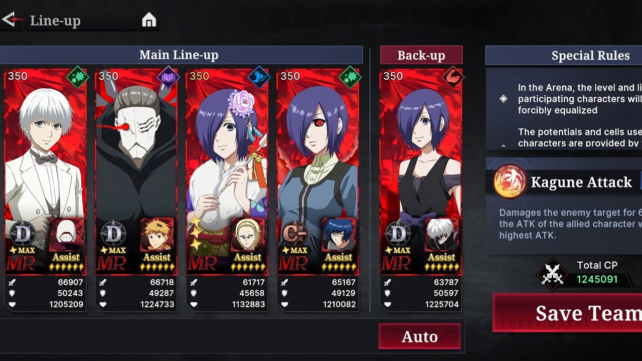 Test PVP STA With Toka Kirishima [New Year] | Tokyo Ghoul: Break the Chains 