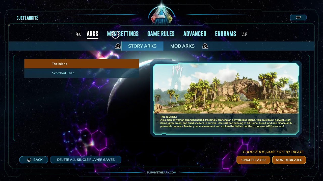 Ark asa first time,single play through,lots mods