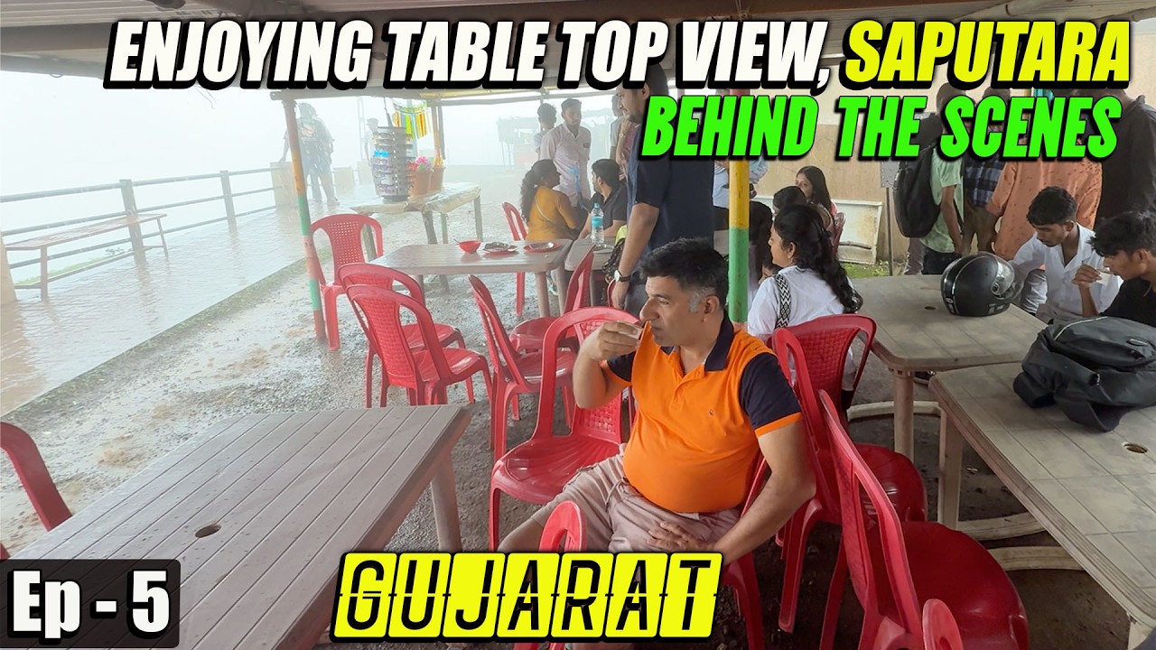 BTS EP 5 - Saputara, Gujarat, walk through monsoon festival, Anjani kund saputra hill station
