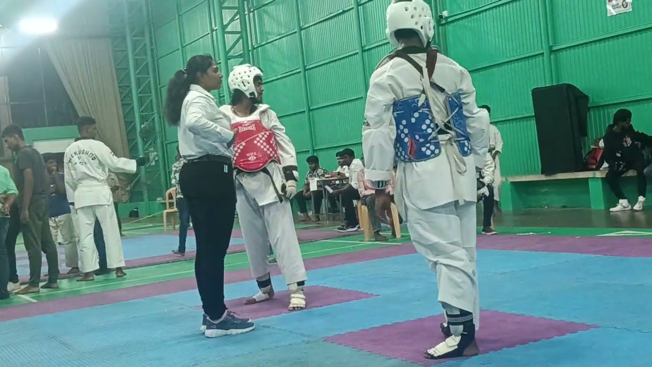 Santosh 9th Madurai inter state Taekwondo match 