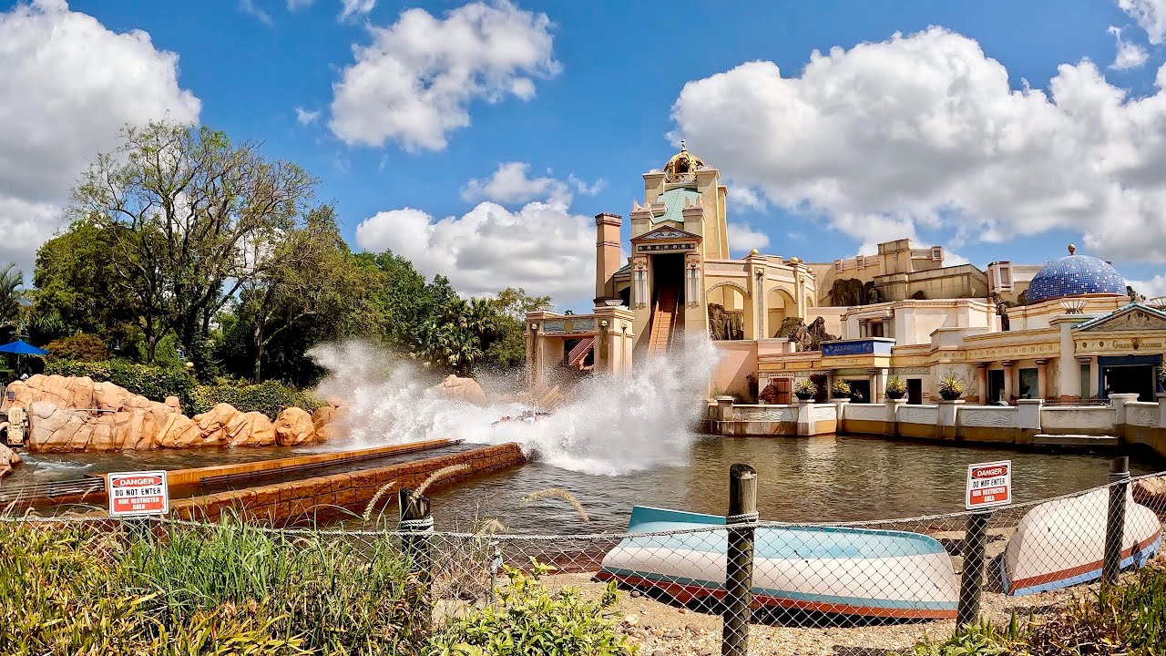Journey to Atlantis | Water Coaster | SeaWorld Orlando