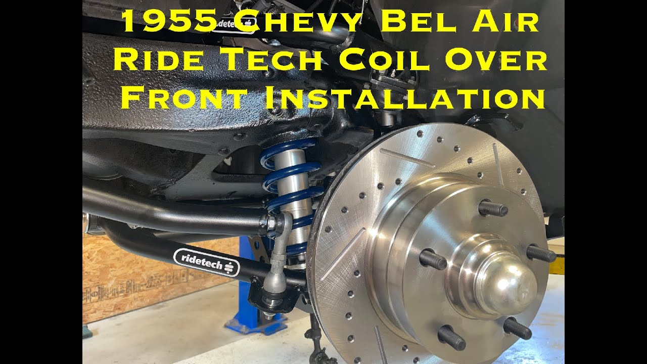 1955 Chevrolet Bel Air - Ride Tech Coil Over Suspension - Front Install